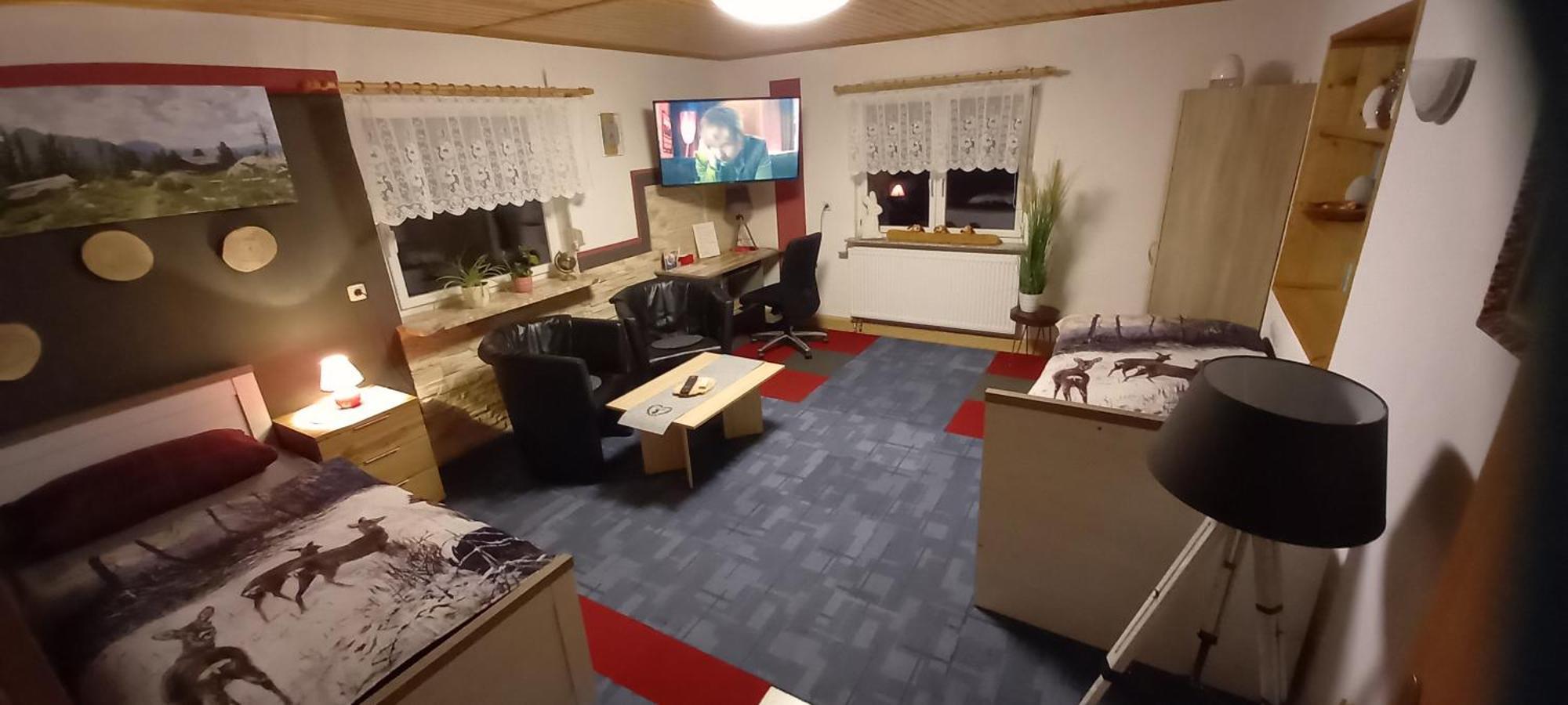Monteur- Und Ferienwohnung Waldrauschen Fehrenbach Ngoại thất bức ảnh